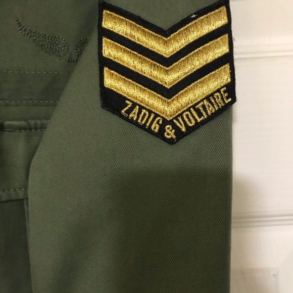 Zadig & Voltaire Military style jacket - Picture 8 of 15